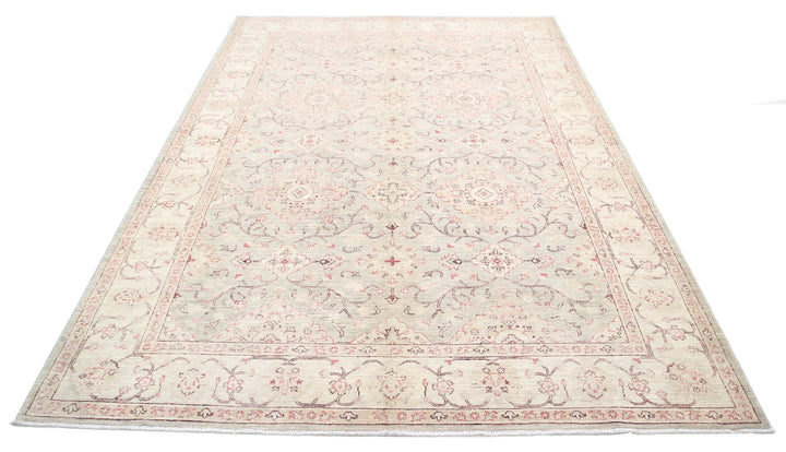 Hand Knotted Fine Serenity Wool Rug 6' 0" x 8' 9" - No. AT90815