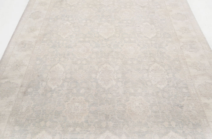 Hand Knotted Fine Serenity Wool Rug 5' 11" x 9' 11" - No. AT72965