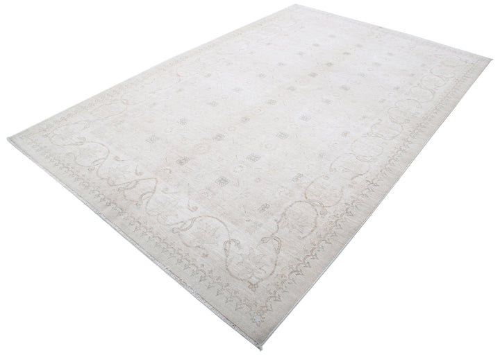 Hand Knotted Fine Serenity Wool Rug 6' 6" x 9' 10" - No. AT34115