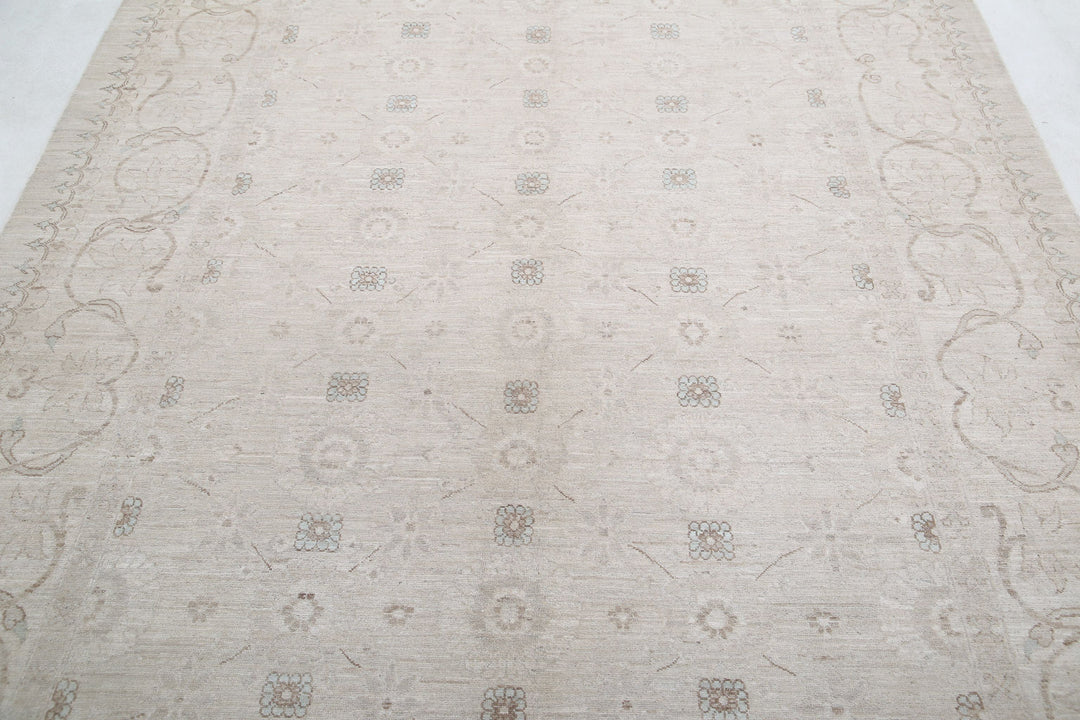 Hand Knotted Fine Serenity Wool Rug 6' 6" x 9' 10" - No. AT34115