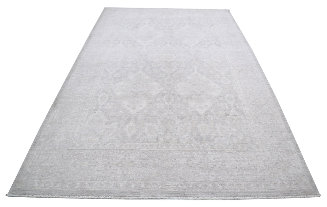Hand Knotted Fine Serenity Wool Rug 6' 3" x 9' 7" - No. AT68885