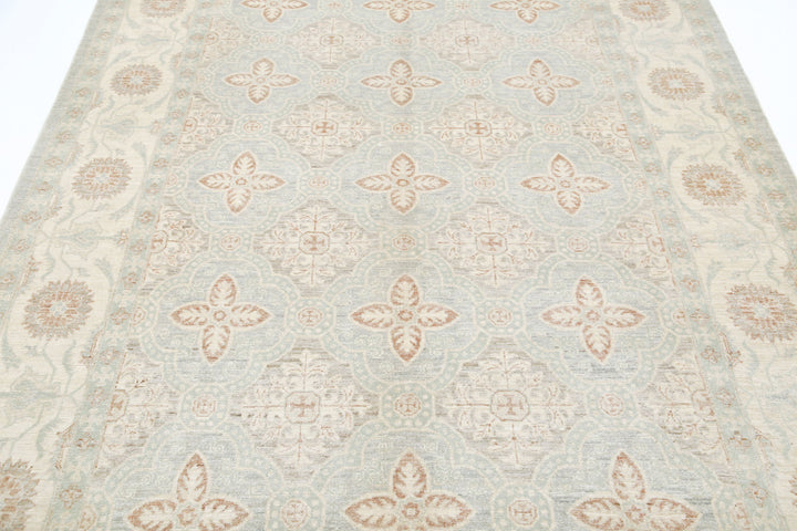 Hand Knotted Fine Serenity Wool Rug 6' 1" x 8' 10" - No. AT35494