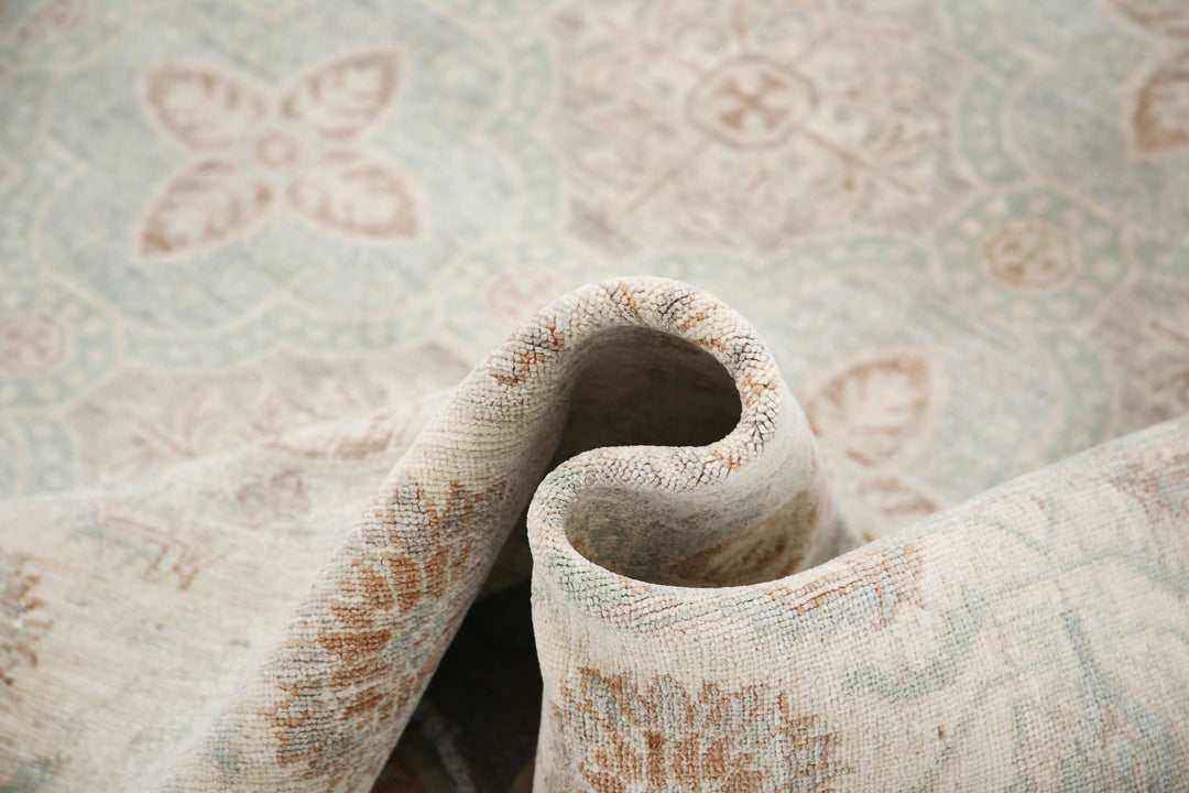 Hand Knotted Fine Serenity Wool Rug 6' 1" x 8' 10" - No. AT35494