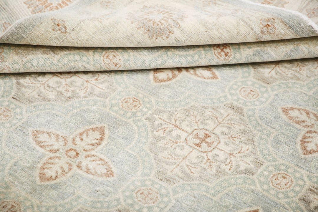 Hand Knotted Fine Serenity Wool Rug 6' 1" x 8' 10" - No. AT35494