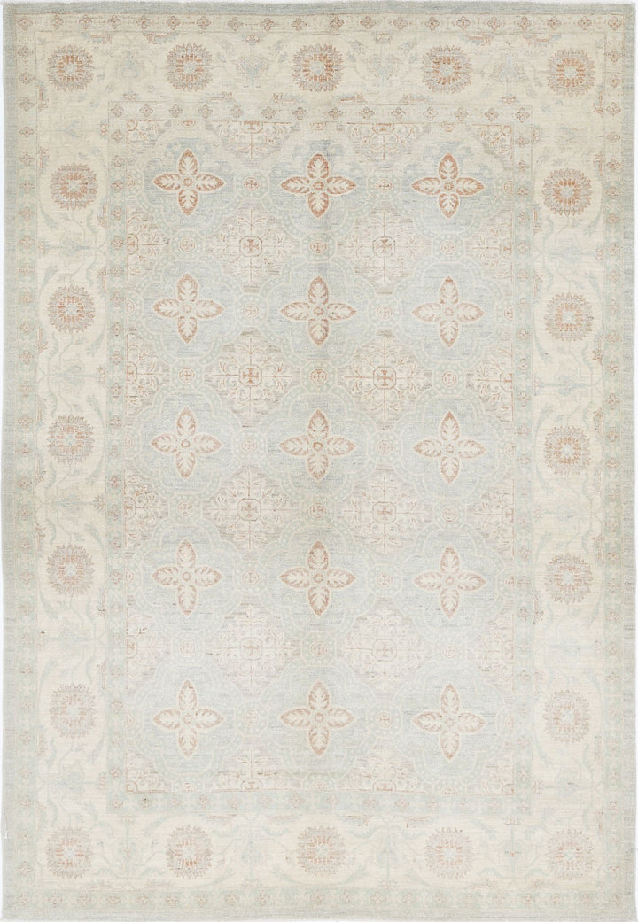 Hand Knotted Fine Serenity Wool Rug 6' 1" x 8' 10" - No. AT35494