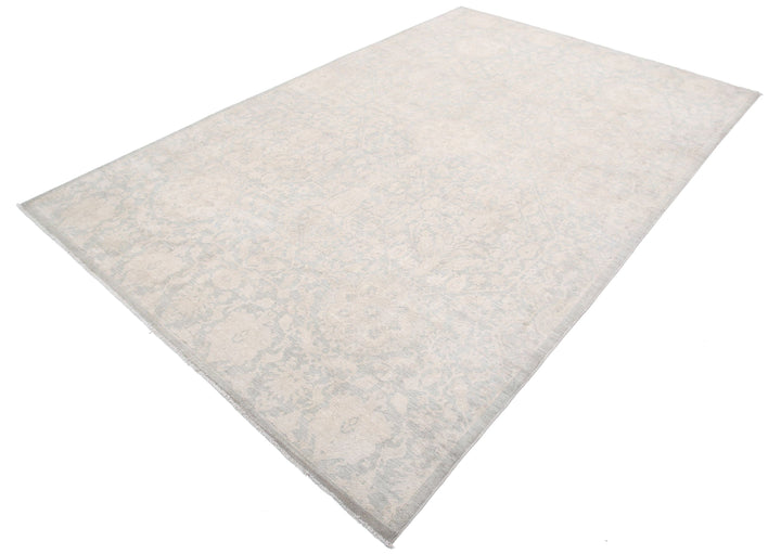 Hand Knotted Fine Serenity Wool Rug 6' 10" x 10' 4" - No. AT35701