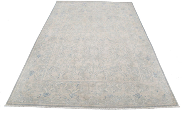 Hand Knotted Fine Serenity Wool Rug 5' 11" x 8' 7" - No. AT95055