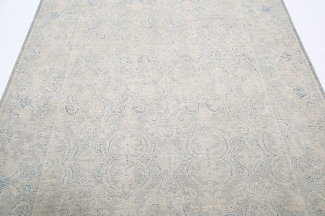 Hand Knotted Fine Serenity Wool Rug 5' 11" x 8' 7" - No. AT95055