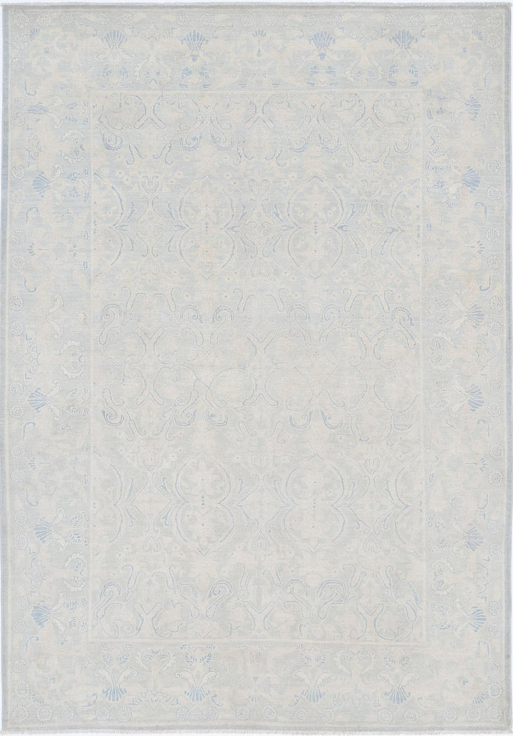 Hand Knotted Fine Serenity Wool Rug 5' 11" x 8' 7" - No. AT95055