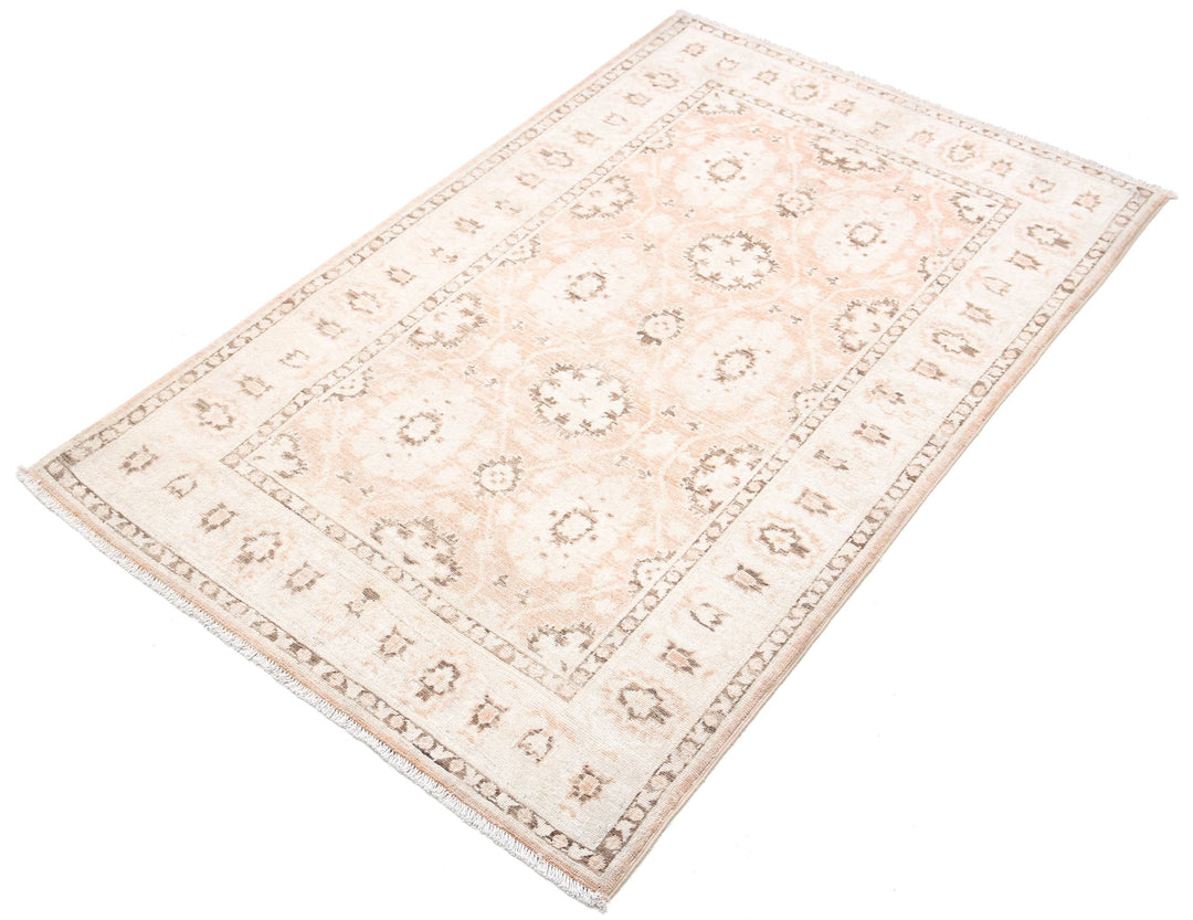 Hand Knotted Fine Serenity Wool Rug 3' 1" x 4' 9" - No. AT59390