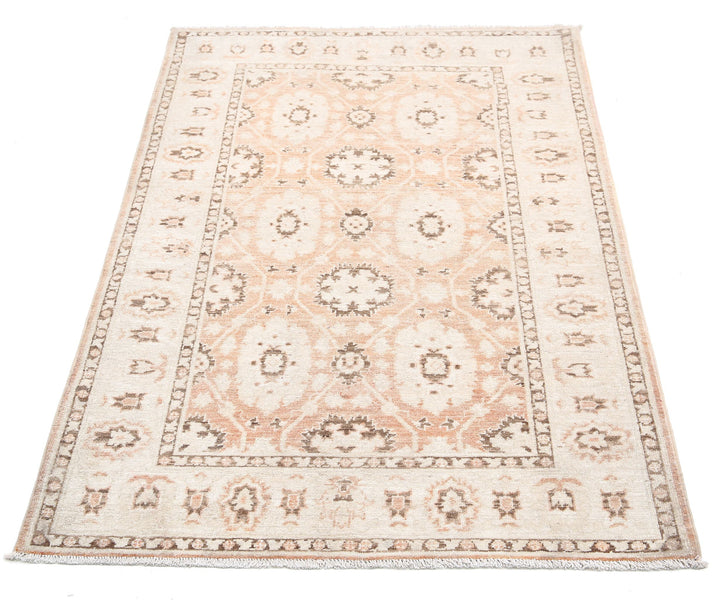 Hand Knotted Fine Serenity Wool Rug 3' 1" x 4' 9" - No. AT59390