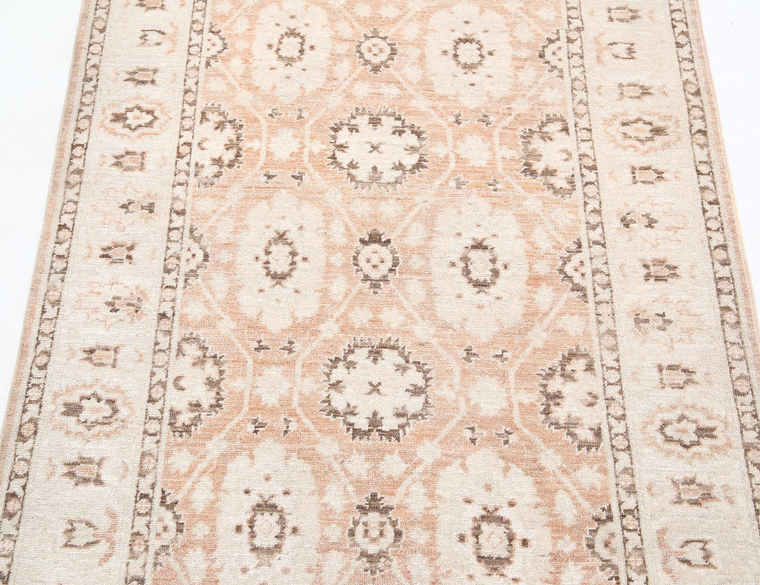 Hand Knotted Fine Serenity Wool Rug 3' 1" x 4' 9" - No. AT59390