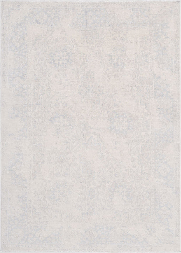 Hand Knotted Fine Serenity Wool Rug 5' 8" x 7' 11" - No. AT84844