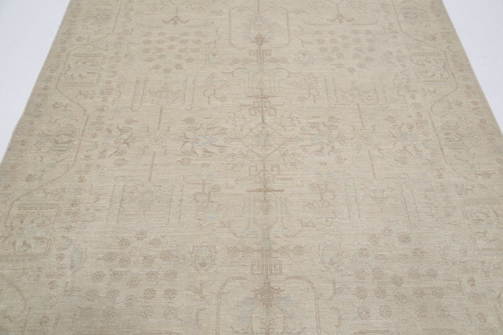 Hand Knotted Fine Serenity Wool Rug 6' 0" x 8' 2" - No. AT66169