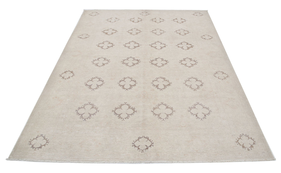 Hand Knotted Fine Serenity Wool Rug 6' 1" x 8' 0" - No. AT19454