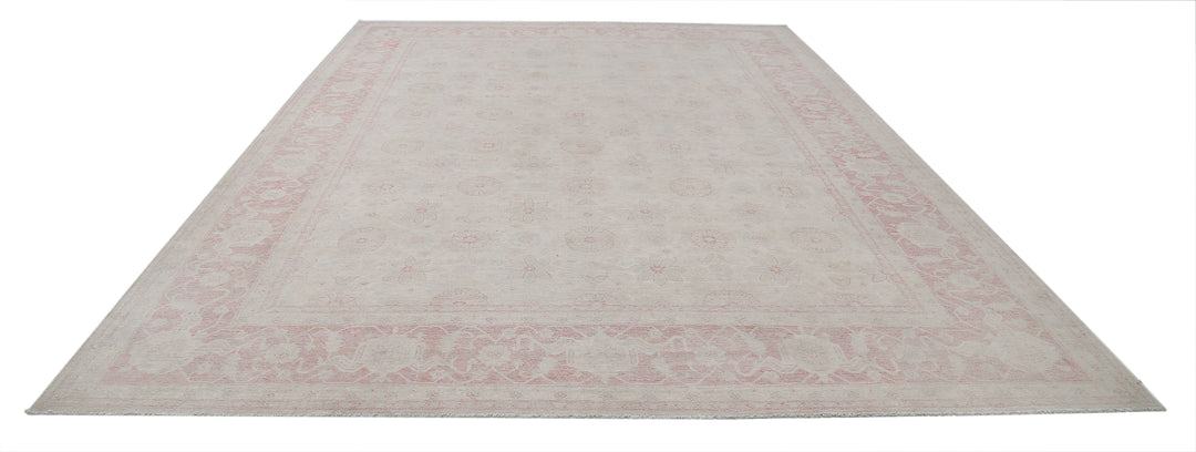 Hand Knotted Fine Serenity Wool Rug 9' 11" x 13' 1" - No. AT29474