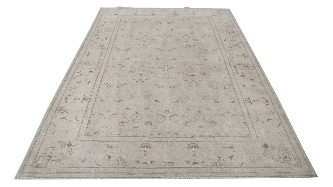 Hand Knotted Fine Serenity Wool Rug 6' 0" x 8' 0" - No. AT84054