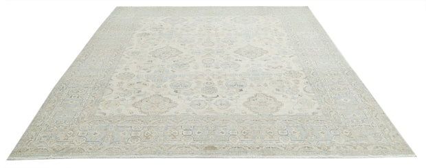 Hand Knotted Fine Serenity Wool Rug 8' 1" x 9' 8" - No. AT38307