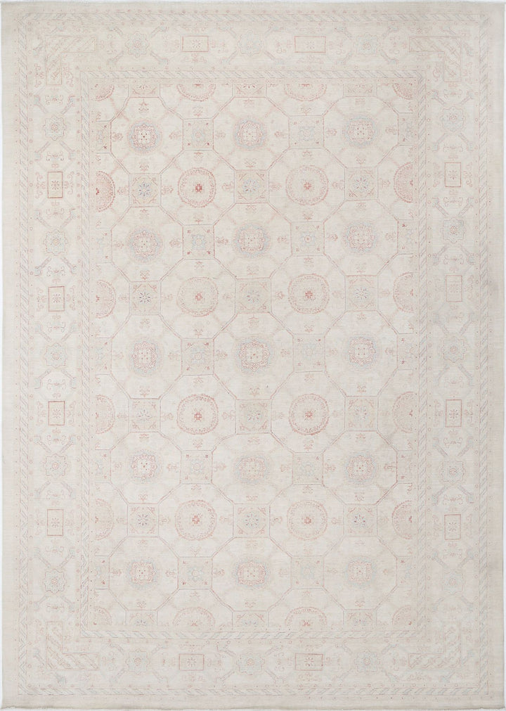 Hand Knotted Fine Serenity Wool Rug 12' 0" x 17' 3" - No. AT83201