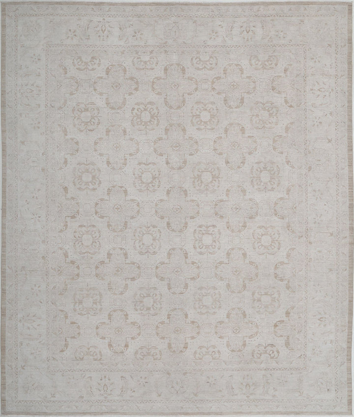 Hand Knotted Fine Serenity Wool Rug 12' 0" x 13' 11" - No. AT89050