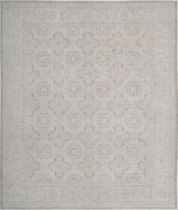 Hand Knotted Fine Serenity Wool Rug 12' 0" x 13' 11" - No. AT89050