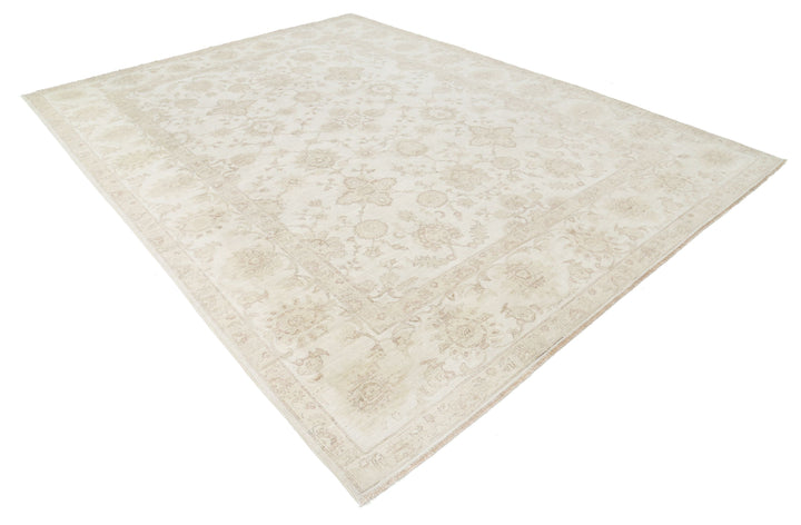 Hand Knotted Fine Serenity Wool Rug 9' 0" x 11' 10" - No. AT99464