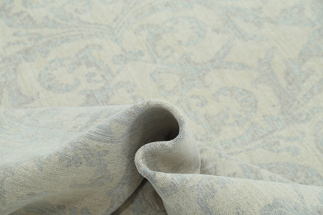 Hand Knotted Fine Serenity Wool Rug 8' 11" x 11' 9" - No. AT16362