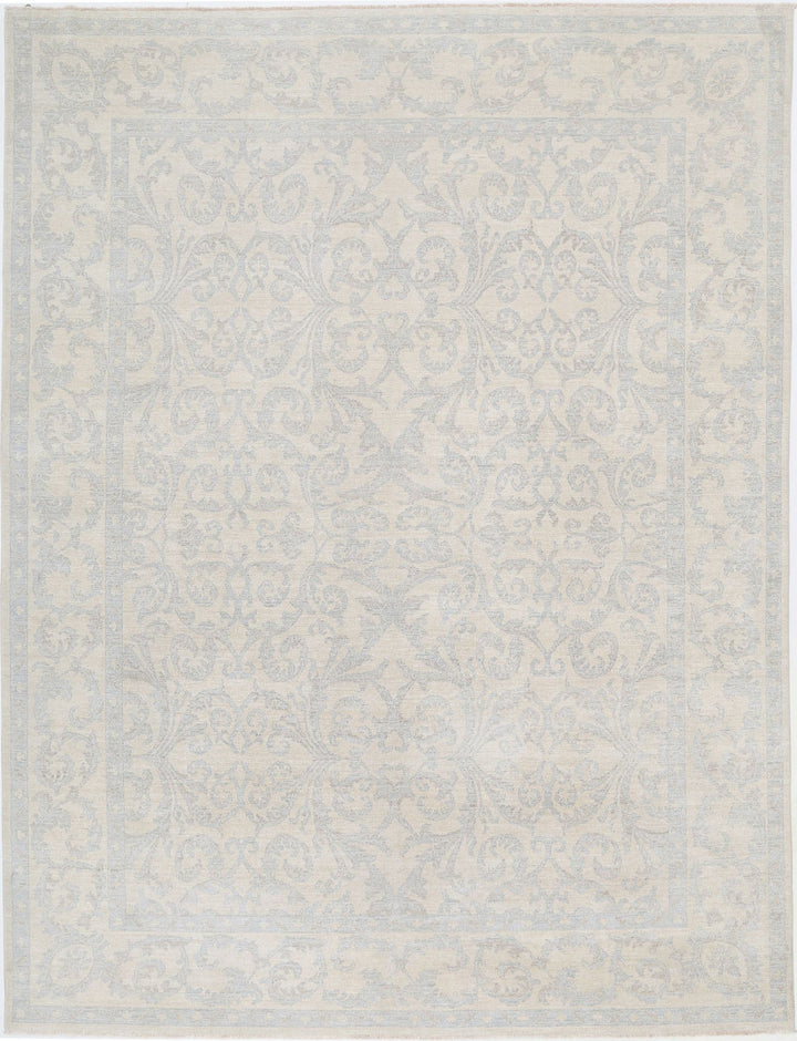 Hand Knotted Fine Serenity Wool Rug 8' 11" x 11' 9" - No. AT16362