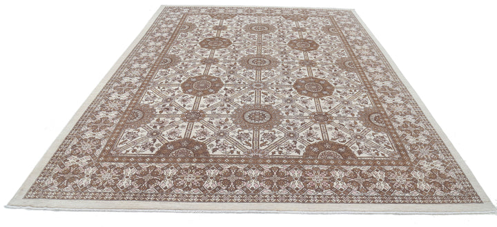 Hand Knotted Fine Serenity Wool Rug 8' 9" x 11' 11" - No. AT68066