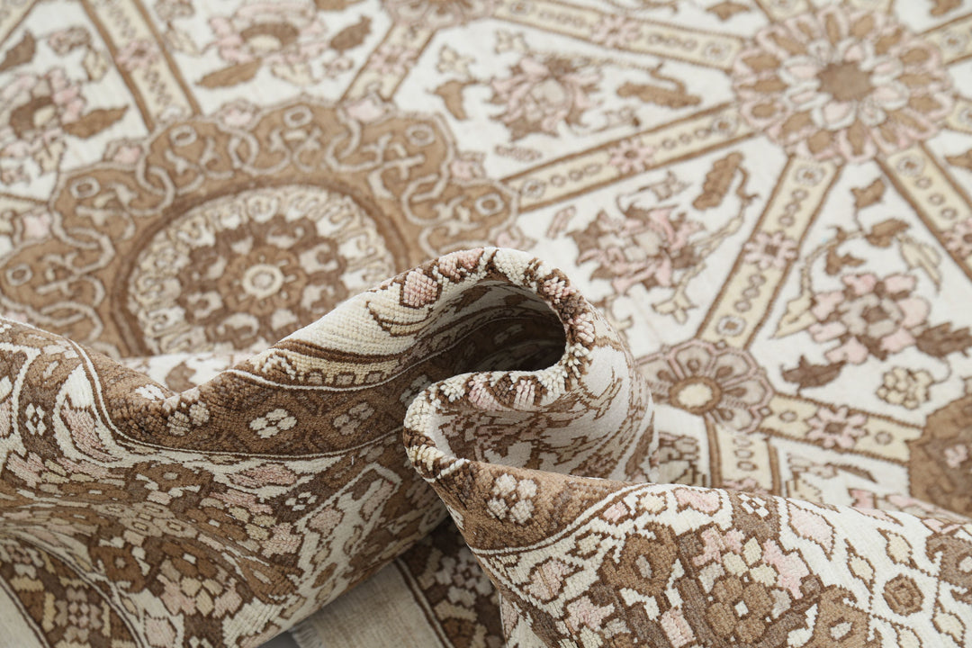 Hand Knotted Fine Serenity Wool Rug 8' 9" x 11' 11" - No. AT68066