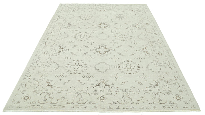 Hand Knotted Fine Serenity Wool Rug 6' 1" x 7' 7" - No. AT70553
