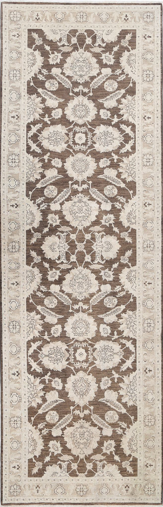 Hand Knotted Fine Serenity Wool Rug 3' 11" x 12' 5" - No. AT92684