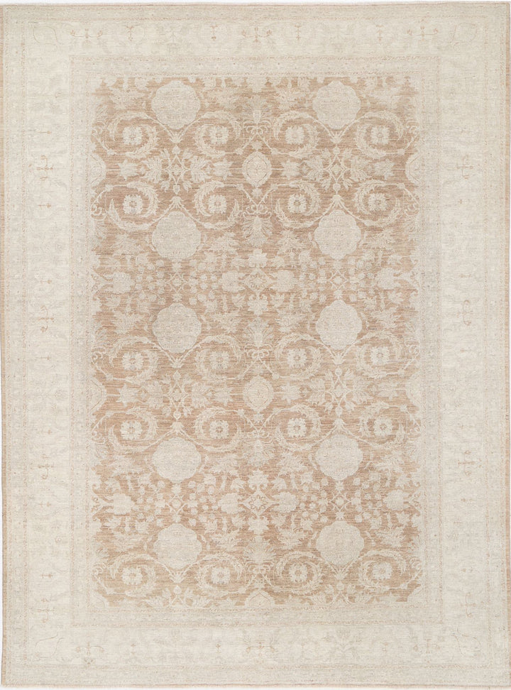 Hand Knotted Fine Serenity Wool Rug 8' 1" x 10' 11" - No. AT94584