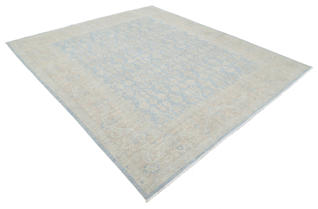 Hand Knotted Fine Serenity Wool Rug 7' 11" x 9' 5" - No. AT51927
