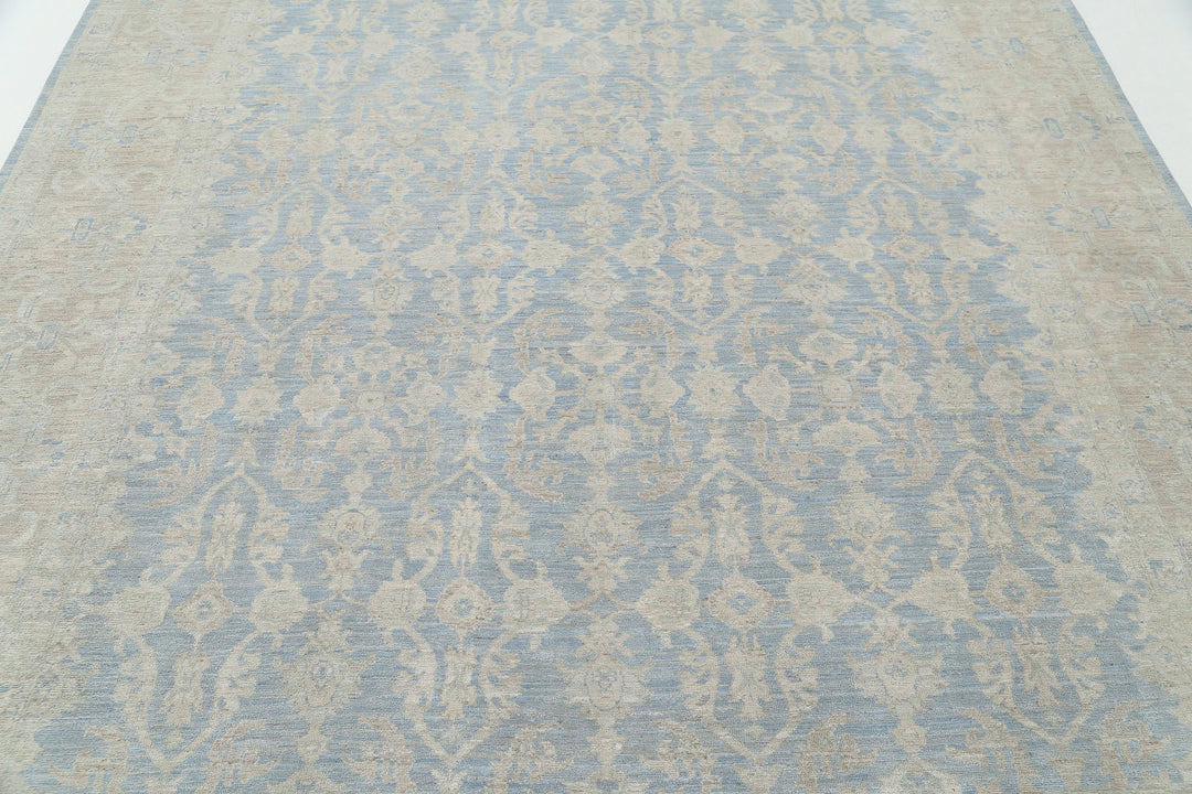 Hand Knotted Fine Serenity Wool Rug 7' 11" x 9' 5" - No. AT51927