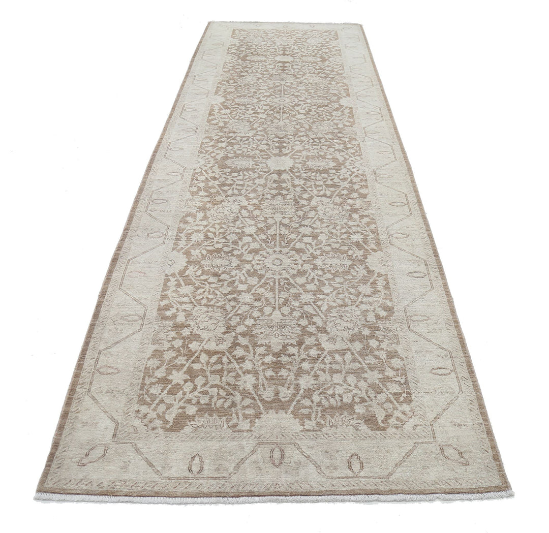 Hand Knotted Fine Serenity Wool Rug 4' 0" x 13' 4" - No. AT90452