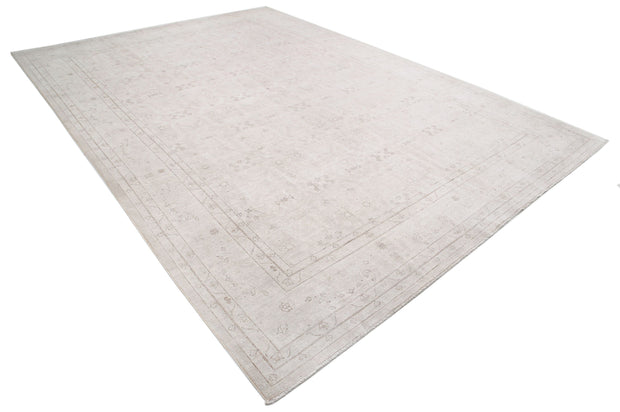 Hand Knotted Fine Serenity Wool Rug 9' 8" x 13' 9" - No. AT50248