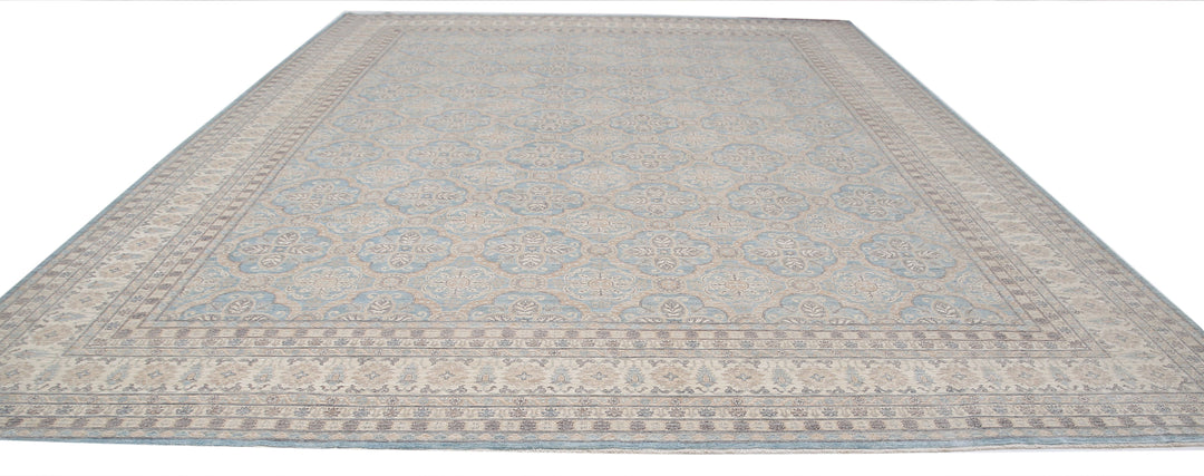 Hand Knotted Fine Serenity Wool Rug 13' 11" x 17' 11" - No. AT10084