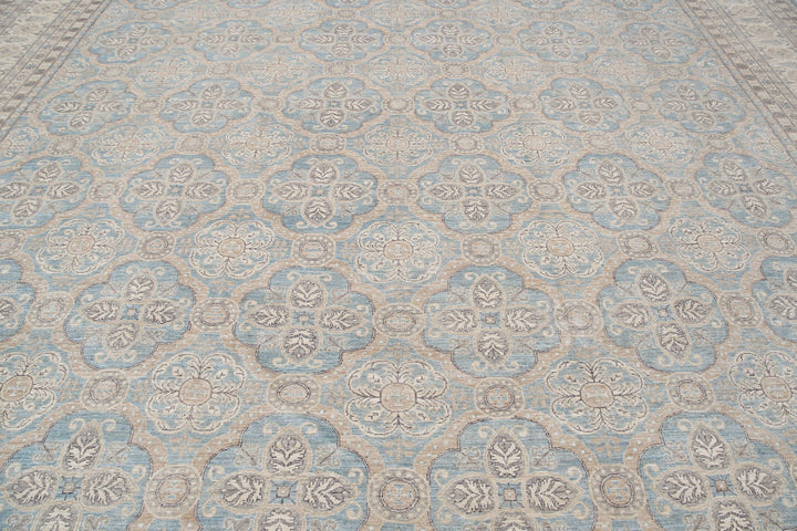 Hand Knotted Fine Serenity Wool Rug 13' 11" x 17' 11" - No. AT10084