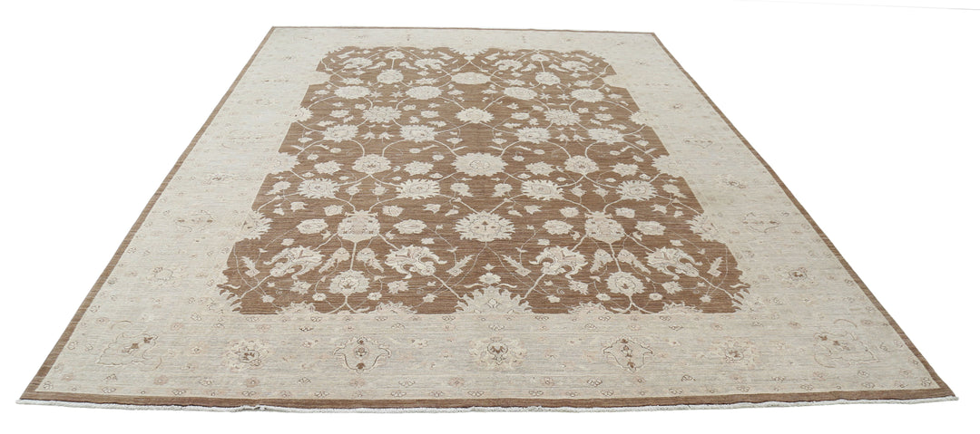 Hand Knotted Fine Serenity Wool Rug 8' 8" x 11' 9" - No. AT91262
