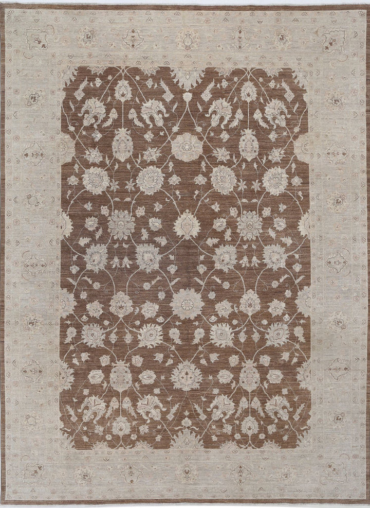 Hand Knotted Fine Serenity Wool Rug 8' 8" x 11' 9" - No. AT91262