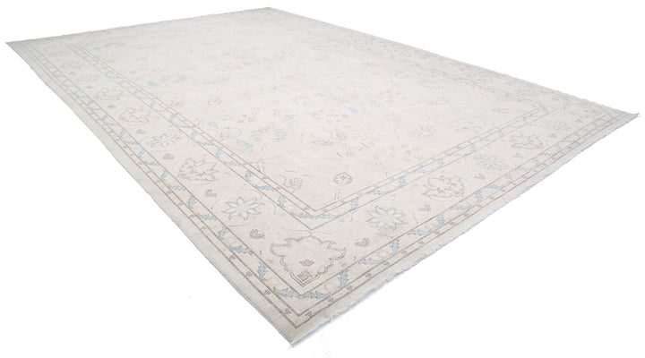 Hand Knotted Fine Serenity Wool Rug 12' 8" x 18' 5" - No. AT66066