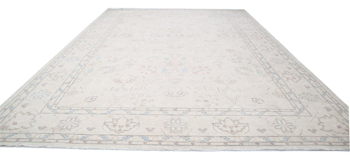 Hand Knotted Fine Serenity Wool Rug 12' 8" x 18' 5" - No. AT66066