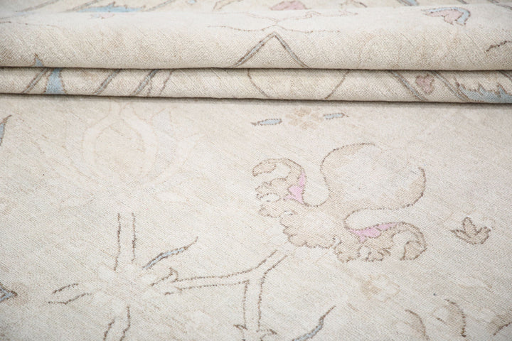 Hand Knotted Fine Serenity Wool Rug 12' 8" x 18' 5" - No. AT66066