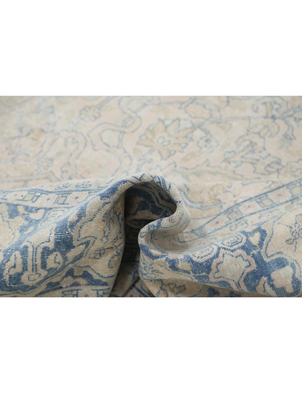 Hand Knotted Vintage Persian Tabriz Wool Rug 10' 9" x 14' 4" - No. AT82968