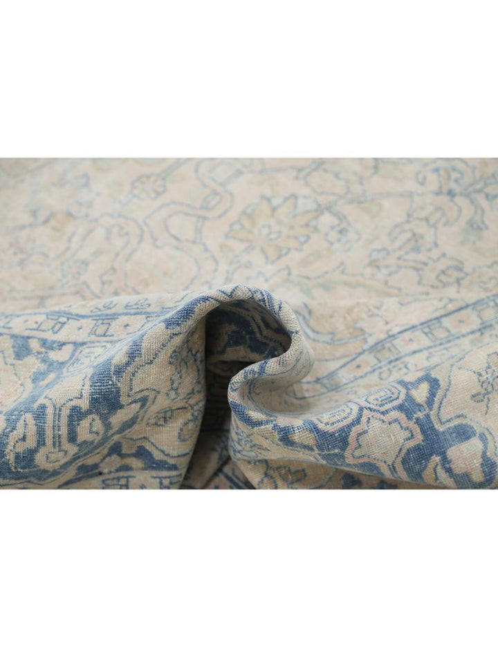 Hand Knotted Vintage Persian Tabriz Wool Rug 10' 9" x 14' 4" - No. AT82968