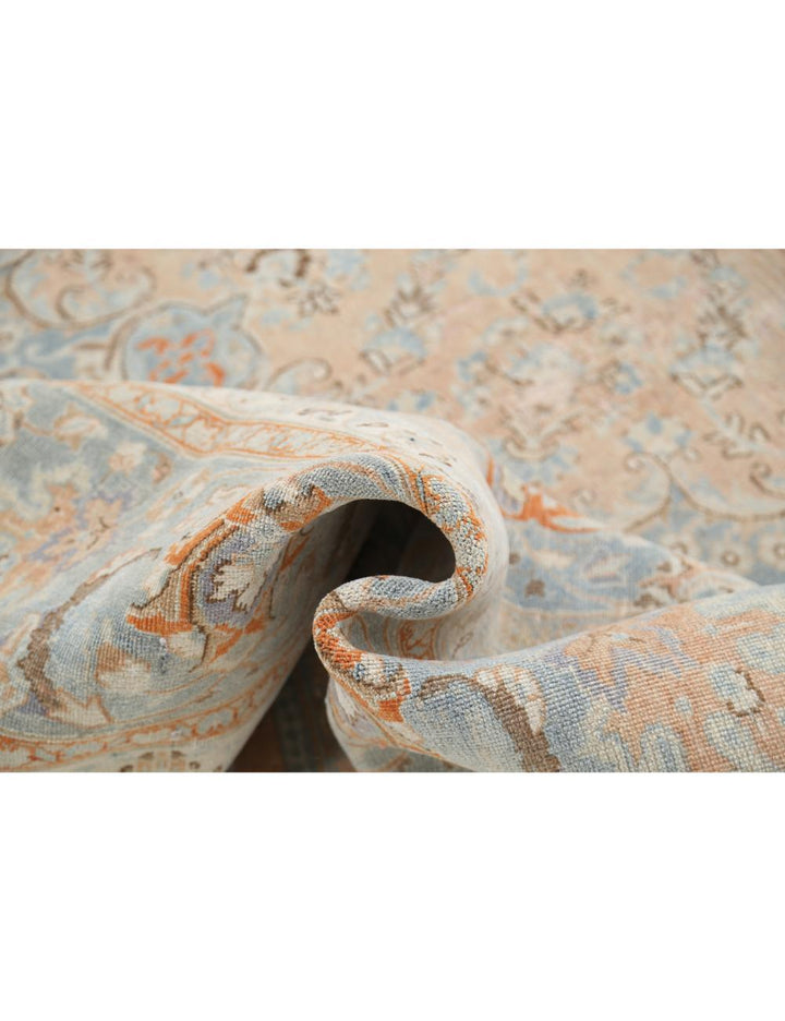 Hand Knotted Vintage Persian Tabriz Wool Rug 11' 2" x 14' 1" - No. AT96900