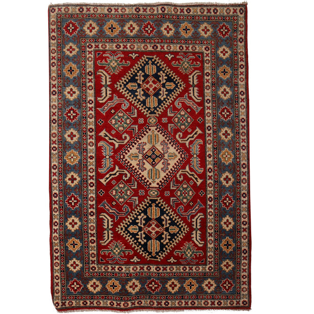Kazak Rug 3'9" x 5'7" - No. AL21848
