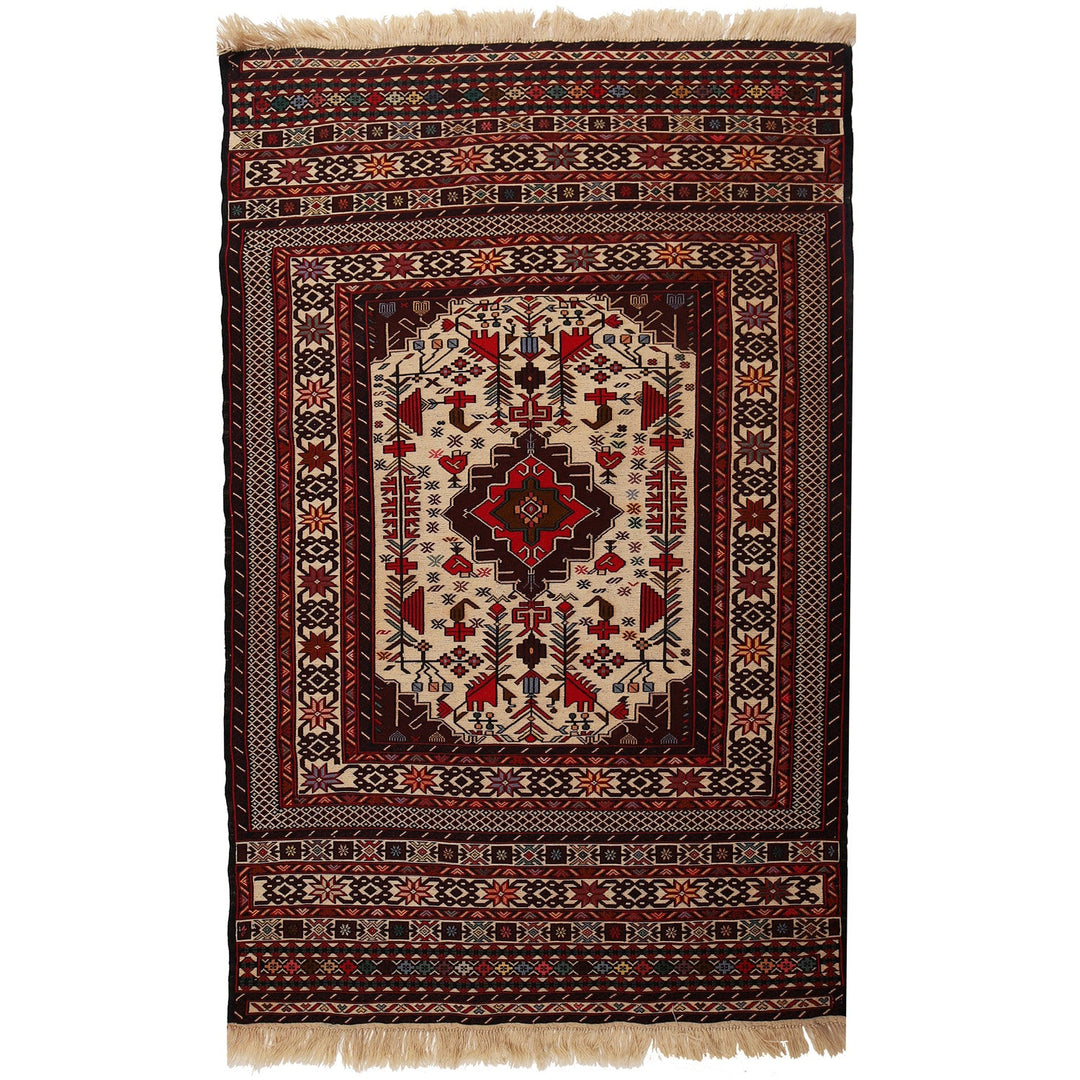 Maliki Kilim 4'2" x 6'4" - No. AL47283