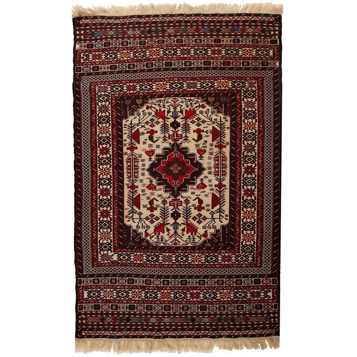 Maliki Kilim 4'2" x 6'4" - No. AL47283